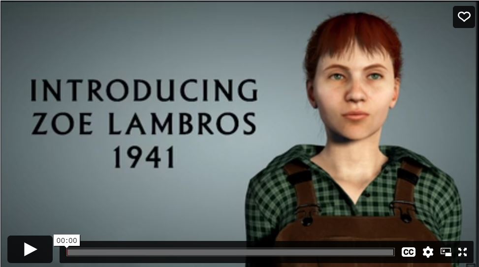 Introducing Zoe Lambros - 1941
