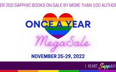 Sapphic Books Megasale November 25-29, 2022 Now Live!