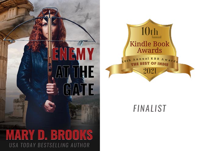 Enemy at the Gate Finalist in 10th Annual Kindle Book Awards for 2021!